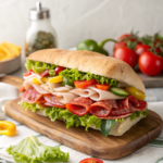 Italian Grinder Salad Sandwich