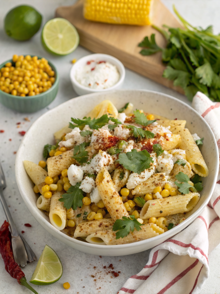 Mexican Street Corn Pasta Salad