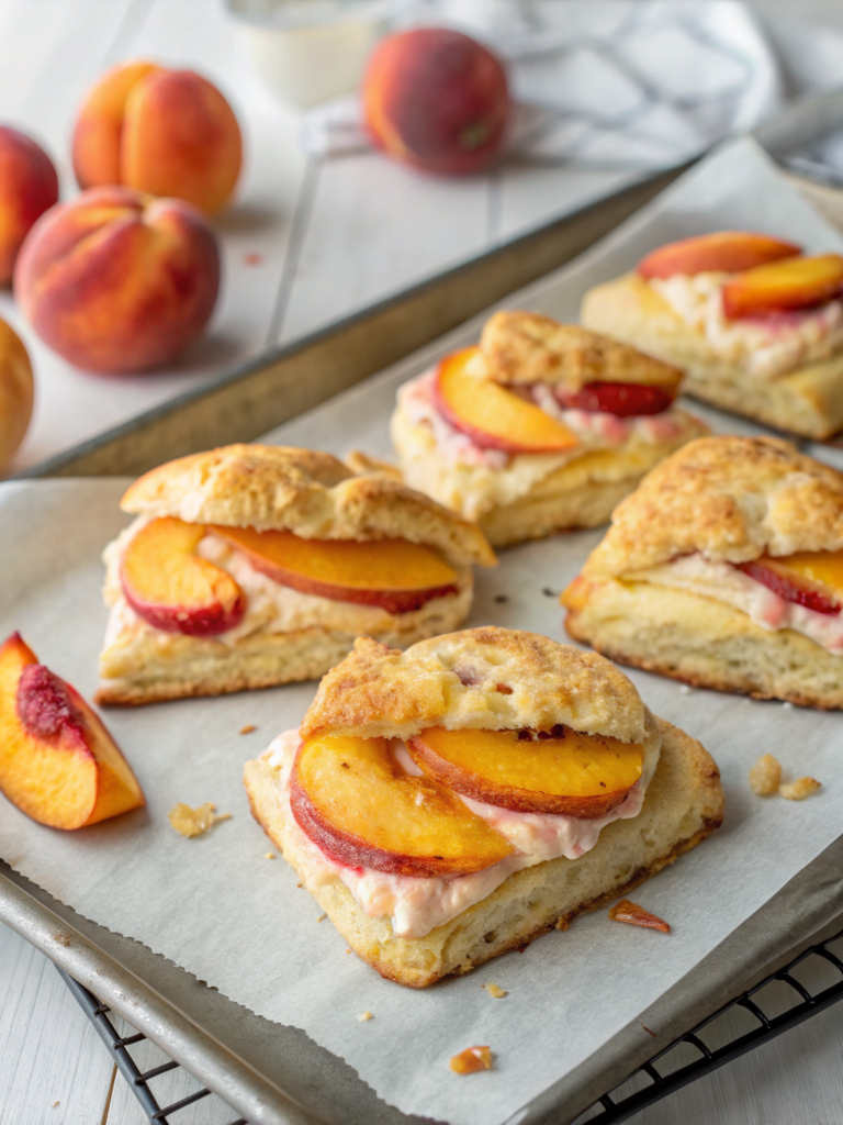 Peach Scones