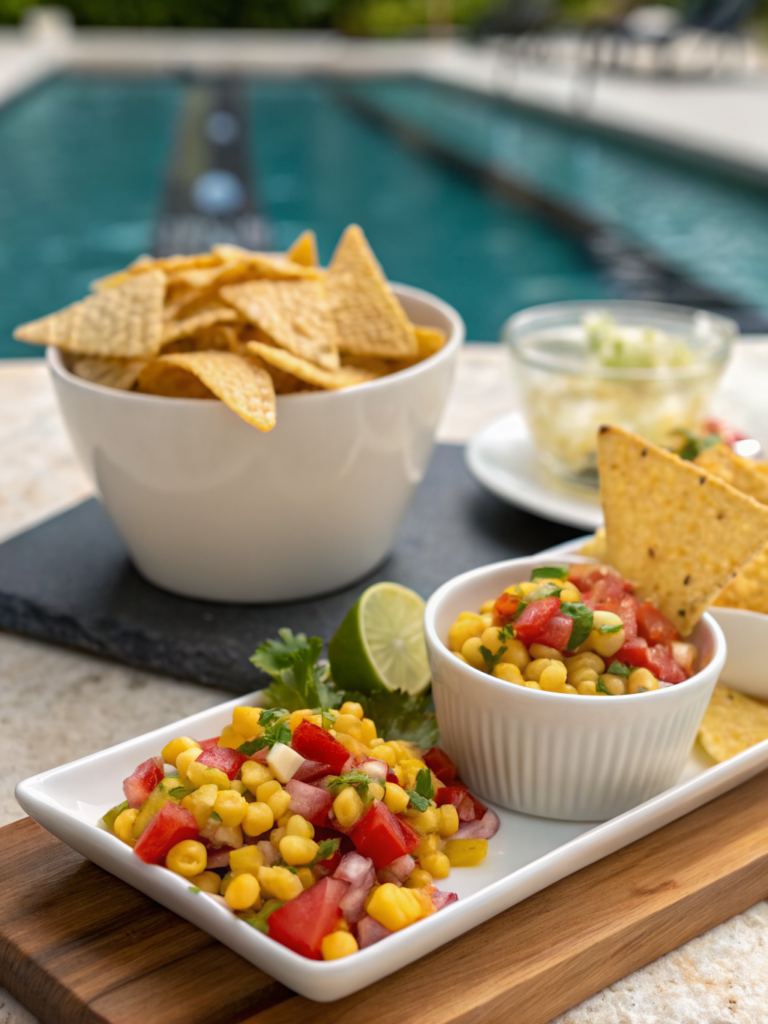 Poolside Snacks: Corn Salsa