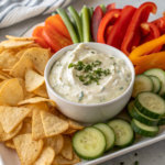 Sour Cream Dip Recipe For Chips, Veggies