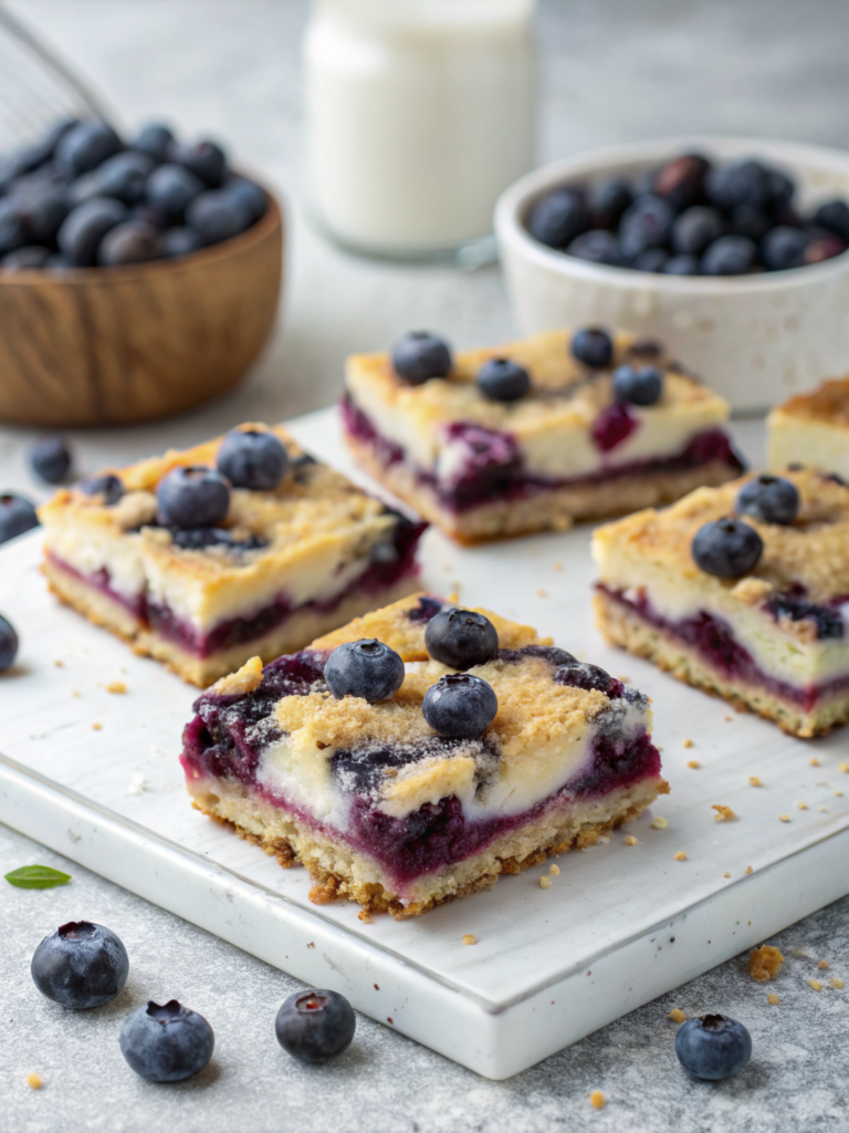 Blueberry Cream Cheese Bars