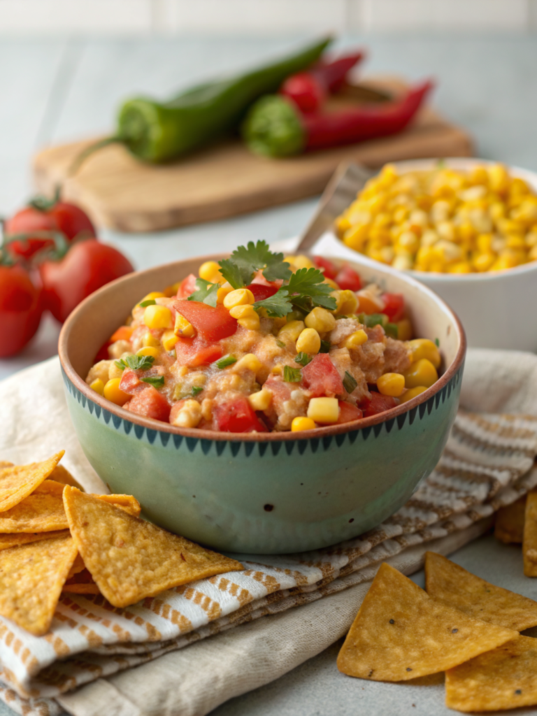 Corn Dip with Rotel