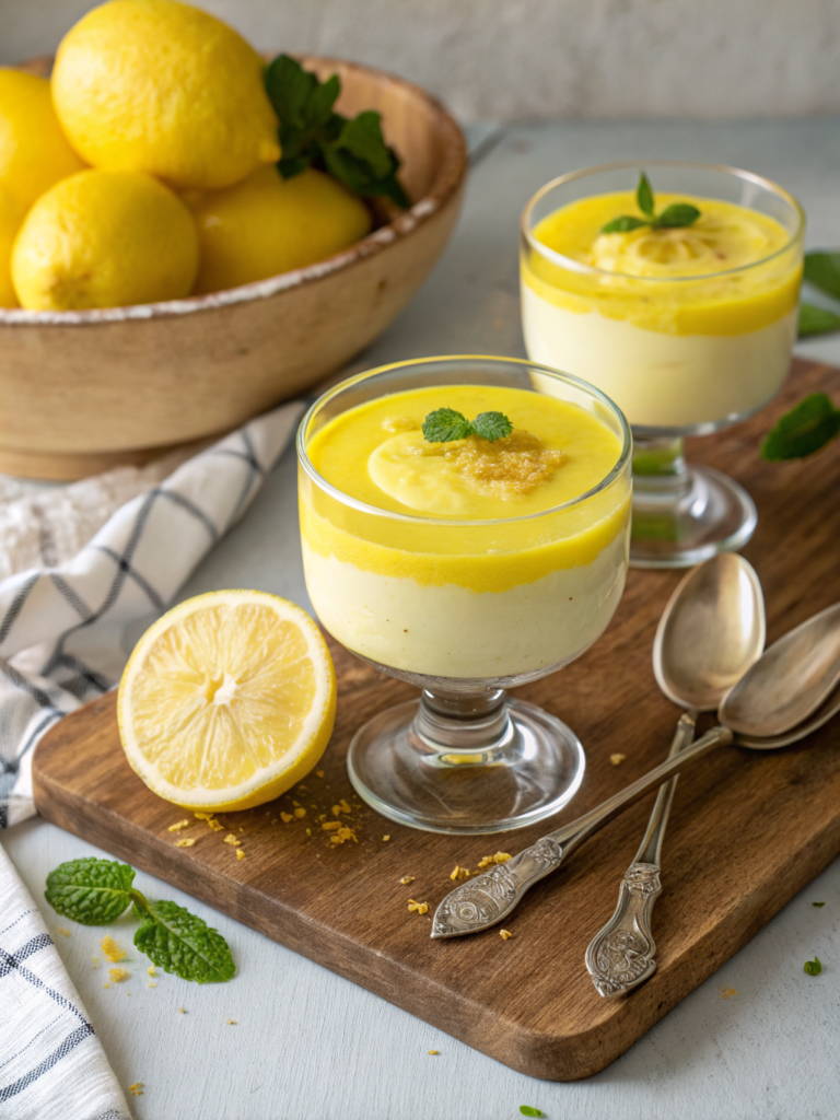 Easy lemon posset
