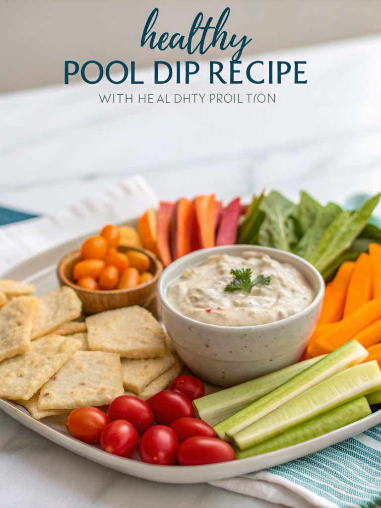 Healthy Pool Dip Recipe