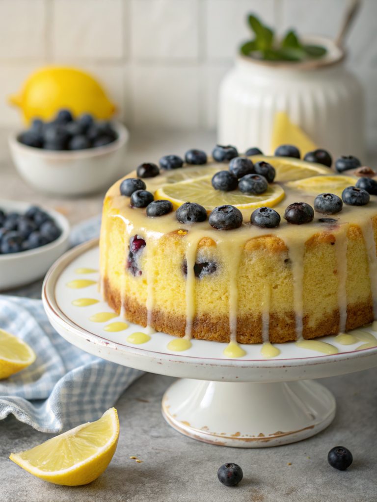 Lemon Blueberry Cake