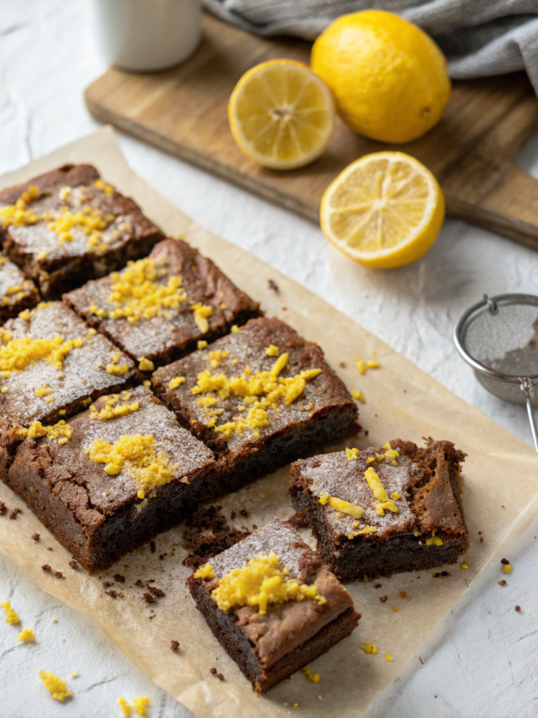 Lemon Brownies