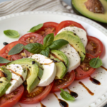 Light Avocado Caprese Salad