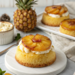 Pineapple Mascarpone Upside-Down Mini Cakes