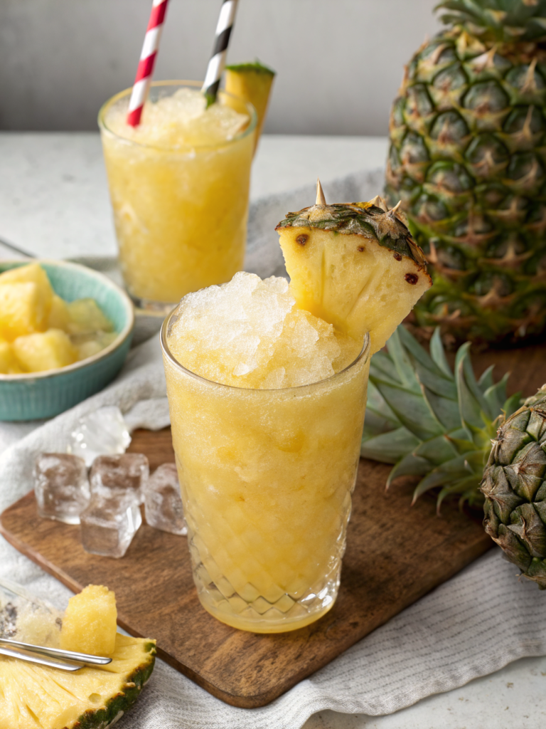 Pineapple Rum Slush