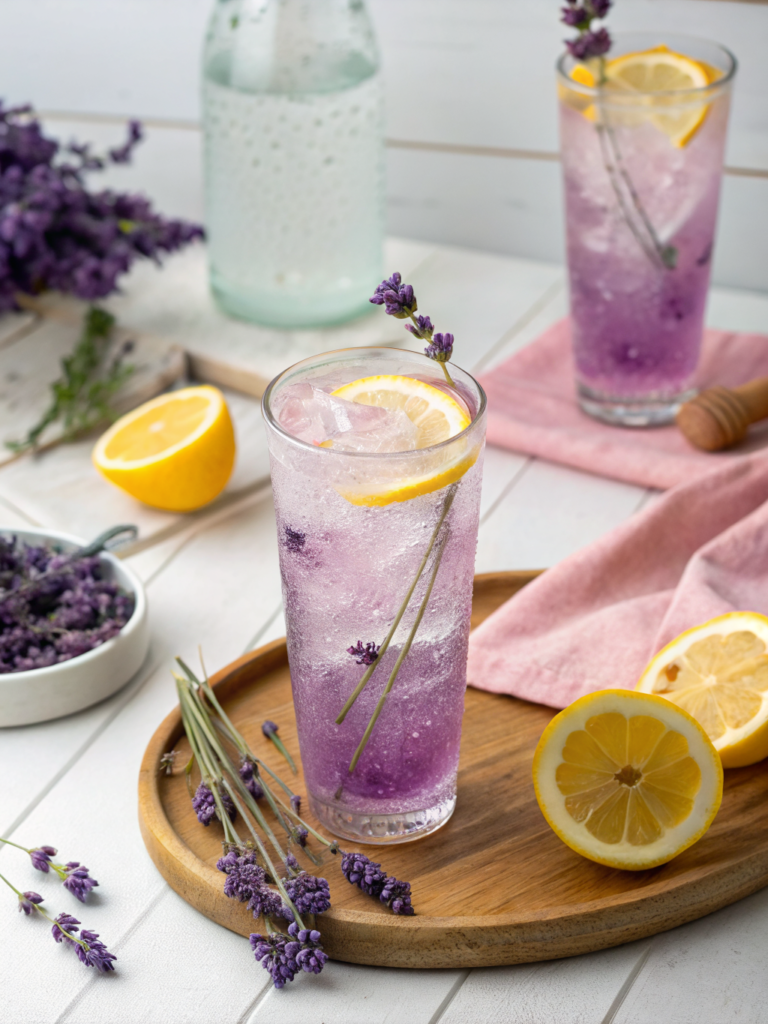Sparkling Lavender Lemonade