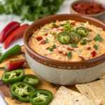 Spicy Roasted Jalapeño Cowboy Cream Cheese Dip Recipe