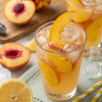 Sweet Tart Peach Lemonade