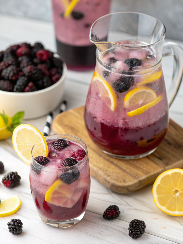 homemade Blackberry Lemonade recipe