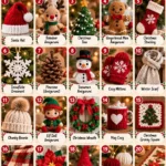 Cozy crochet patterns for a festive Christmas season