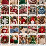A collection of free crochet patterns for winter accessories like hats and scarves.