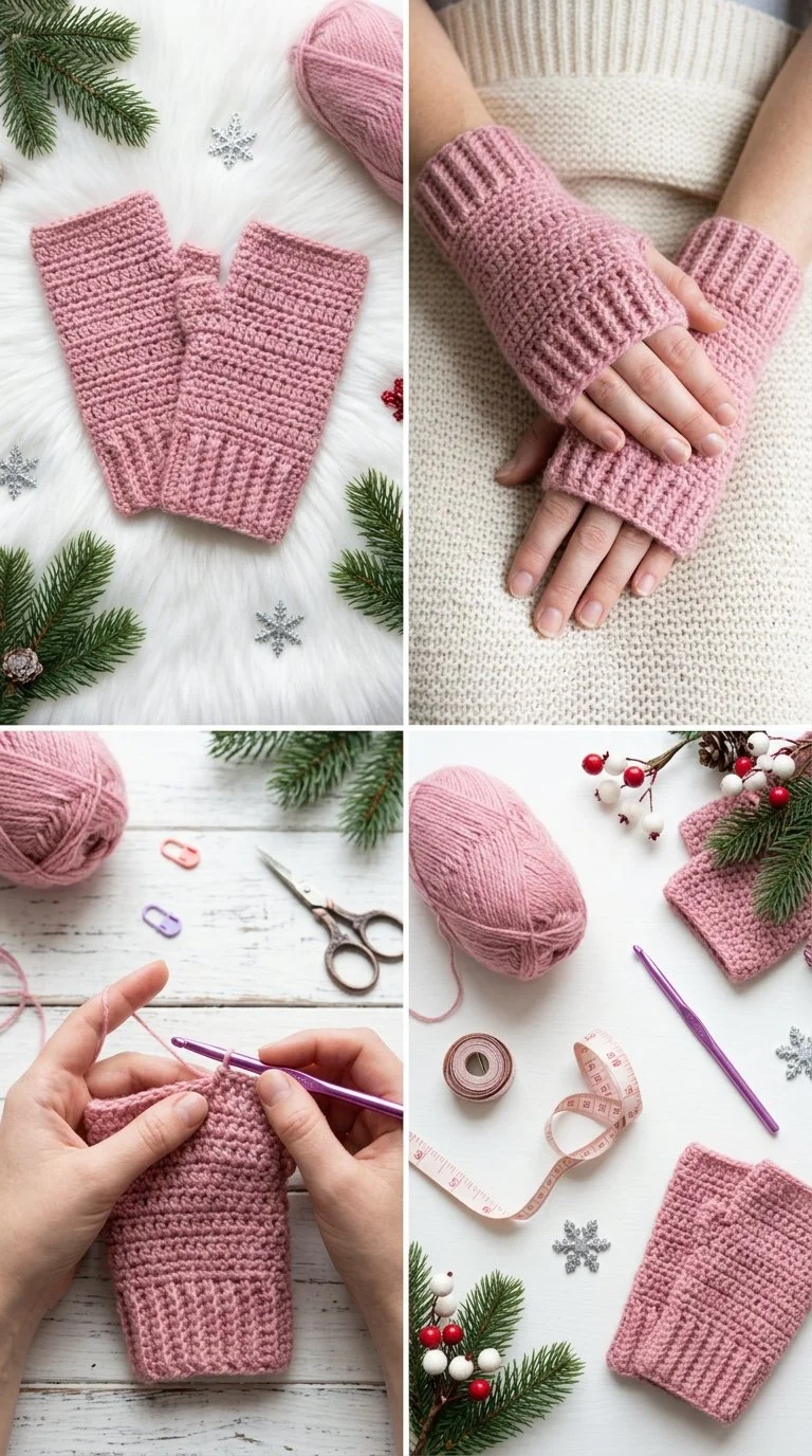 Best 26 Free Crochet Patterns for Winter Accessories and More 53 Easy Crochet Fingerless Gloves You’ll Want to Make All Winter