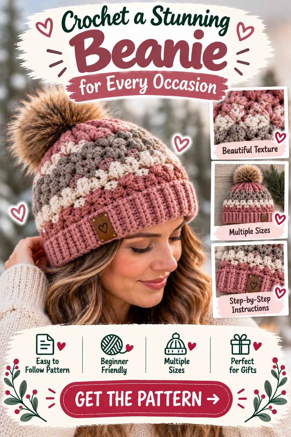 Crochet a Stunning Beanie for Every Occasion
