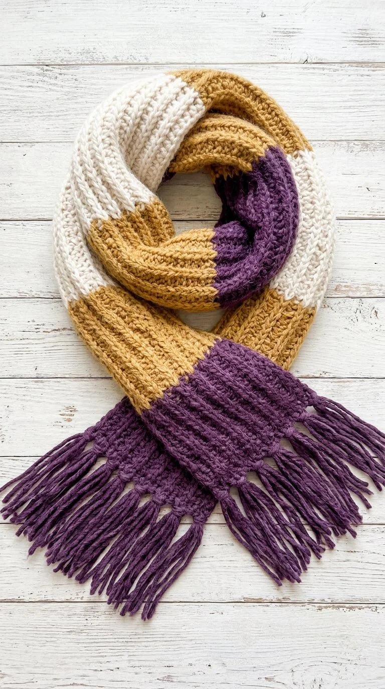Easy Crochet Scarf Pattern to Create a Super Scarf