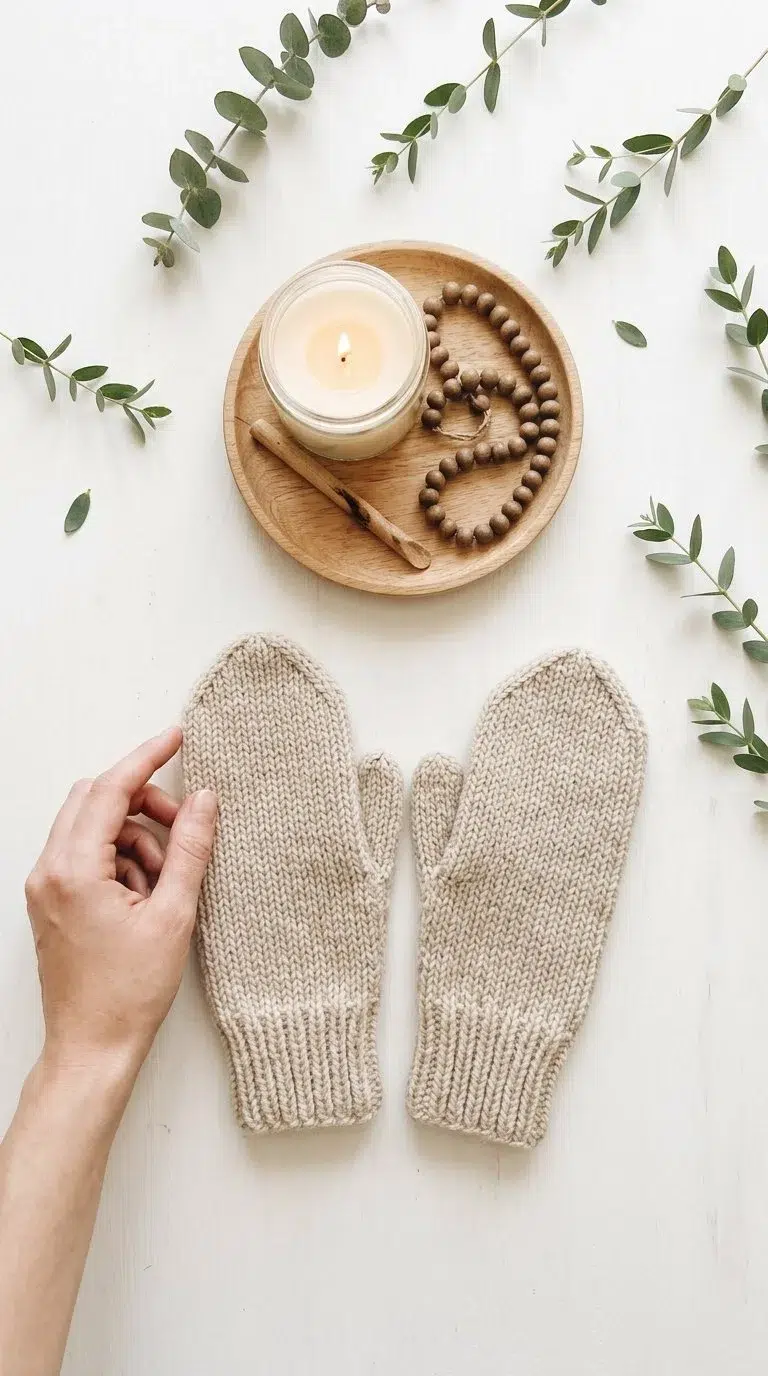 Free Crochet Mitten Pattern with the Wheat Stitch - 6 Sizes plus Video Tutorial