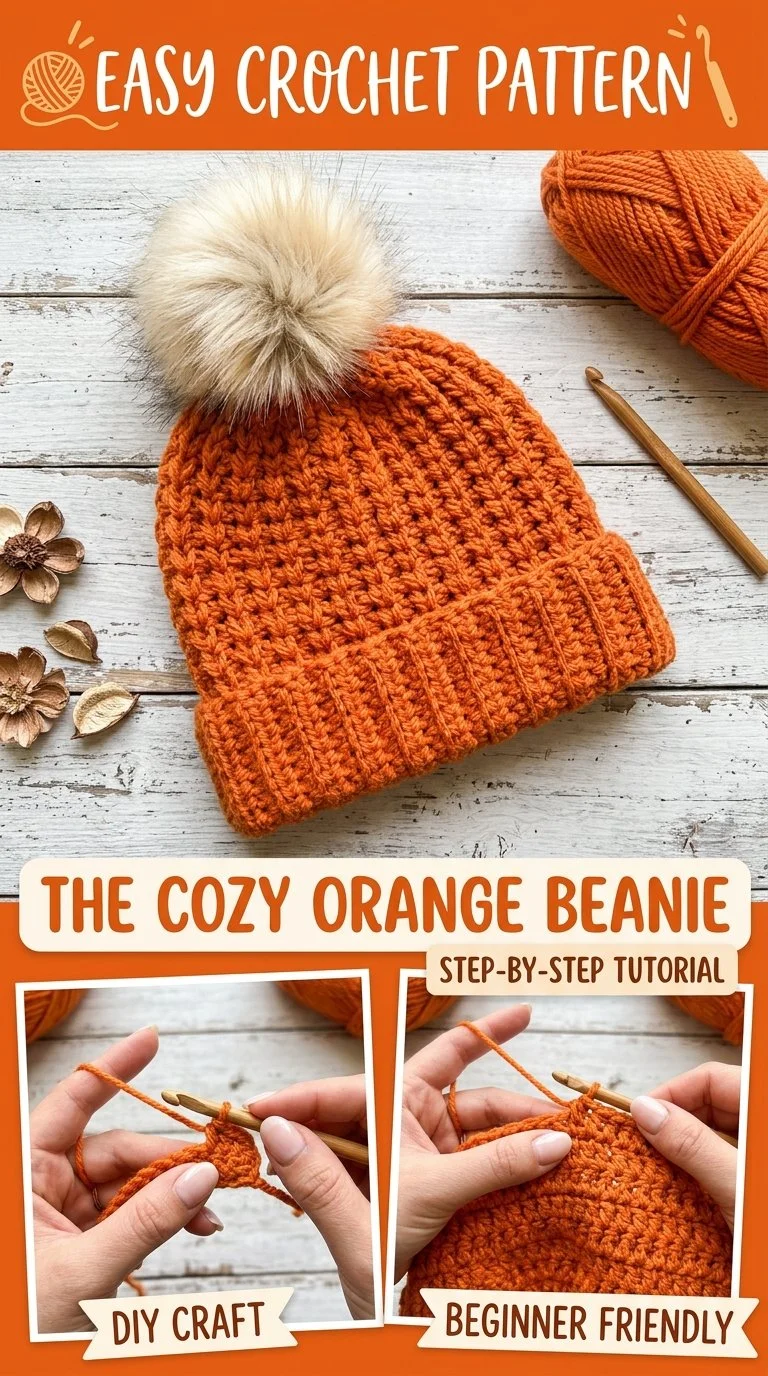 Wanderlust Beanie Crochet Hat Pattern - Kirsten Holloway Designs